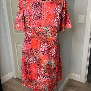 Vibrant Multicolor Women's Dress plus size 2 Xl   K